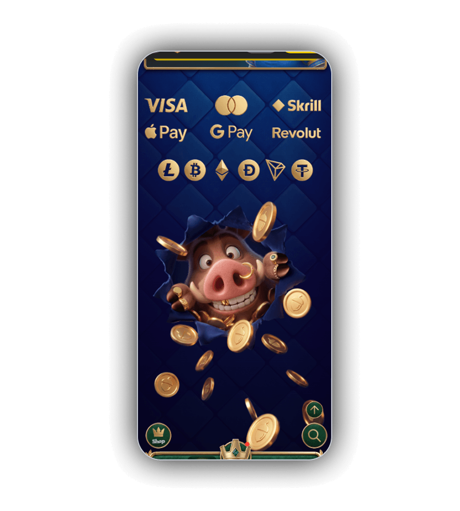 Kingia Casino payment methods