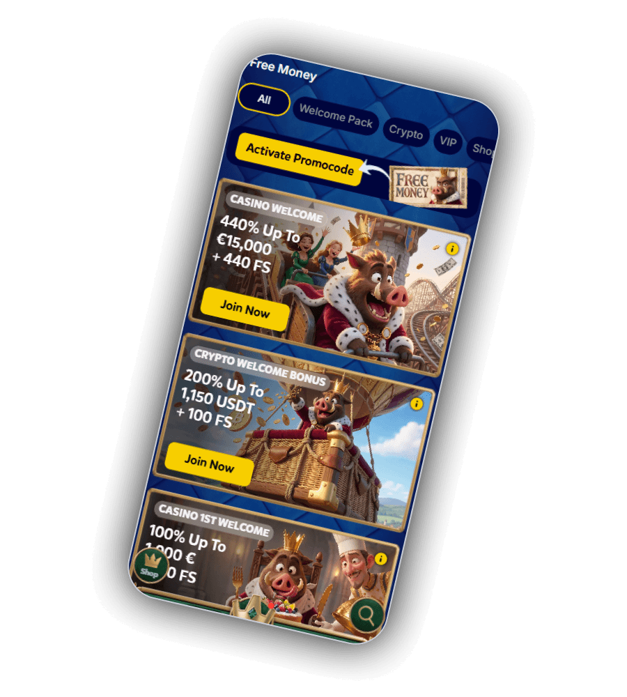 Kingia Casino promotions